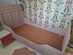 Vintage kinderbed oudroze –  compleet en stevig, Ophalen, 85 tot 100 cm, Zo goed als nieuw, Matras