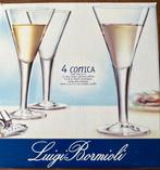 Luigi Bormioli 4 glazen witte wijn 27cl, Nieuw, Overige typen, Ophalen of Verzenden