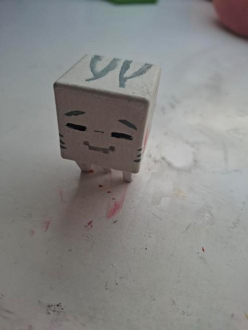 Minecraft ghastling en Nether portal figuren 3d print, Kinderen en Baby's, Speelgoed | Actiefiguren, Zo goed als nieuw, Ophalen