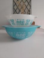 Zeldzaam! Vintage Pyrex Amisch Butterprint nest schalen, Antiek en Kunst, Ophalen of Verzenden