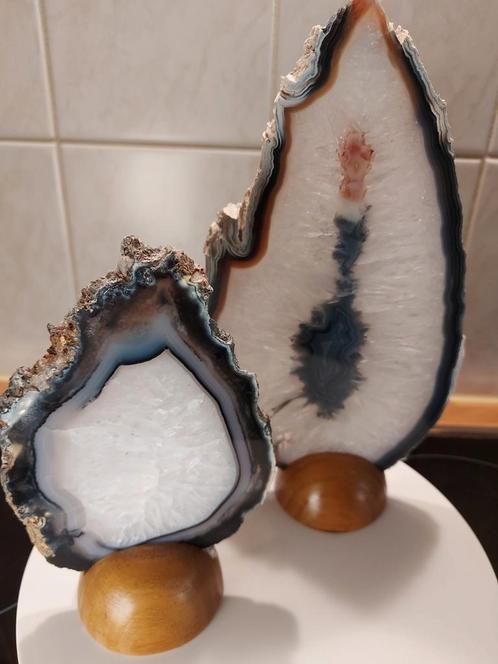 Schitterende Agaat set, Sieraden, Tassen en Uiterlijk, Edelstenen, Zo goed als nieuw, Ophalen of Verzenden