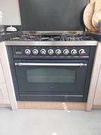 Boretti 6 pits gasfornuis en oven, Witgoed en Apparatuur, Fornuizen, Ophalen, Gebruikt, 60 cm of meer, Gas