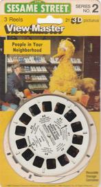 ZELDZAAM view master SESAMSTRAAT MENSEN IN BUURT viewmaster, Ophalen of Verzenden, Nieuw