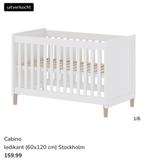 Cabino Stockholm ledikant NIEUW! In doos 60x120 cm, Kinderen en Baby's, Babywiegjes en Ledikanten, Ophalen, Nieuw, Ledikant