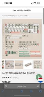 Kbdfans kat 9009 keycap set, Computers en Software, Toetsenborden, Ophalen of Verzenden, Nieuw
