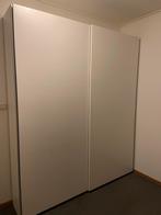Nette Ikea Pax Kast - schuifdeuren wit, Ophalen, Kunststof, 200 cm of meer, 150 tot 200 cm