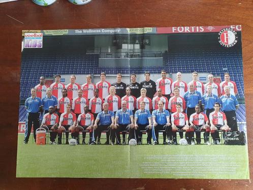 Poster Feyenoord, Verzamelen, Sportartikelen en Voetbal, Zo goed als nieuw, Poster, Plaatje of Sticker, Feyenoord, Ophalen of Verzenden