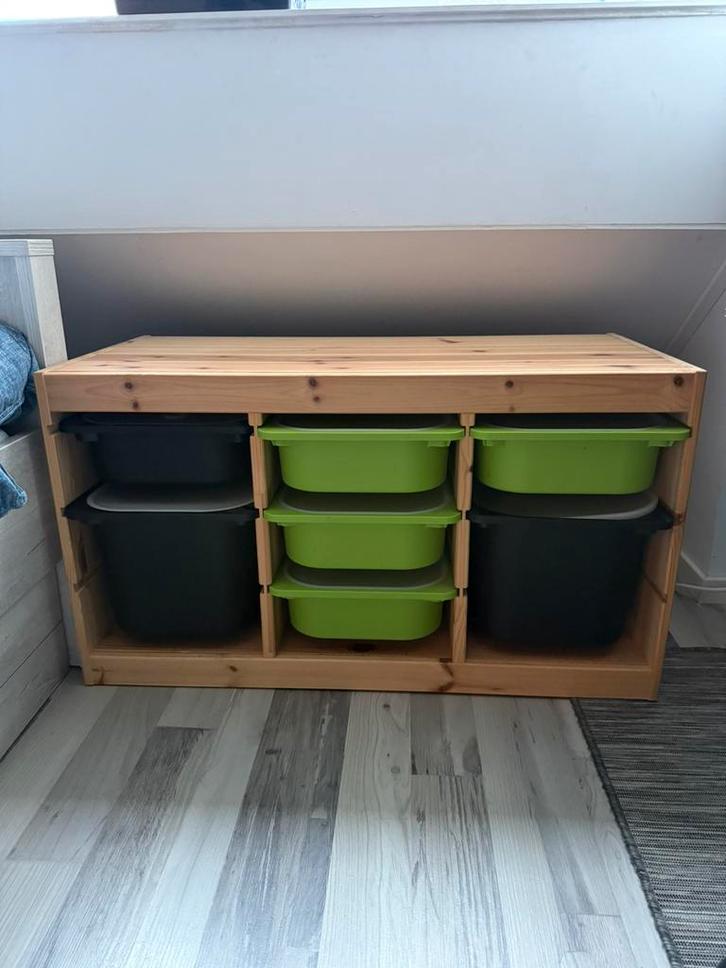 Opbergcombinatie Trofast Ikea, Kinderen en Baby's, Kinderkamer | Commodes en Kasten, Zo goed als nieuw, Kast, Minder dan 90 cm