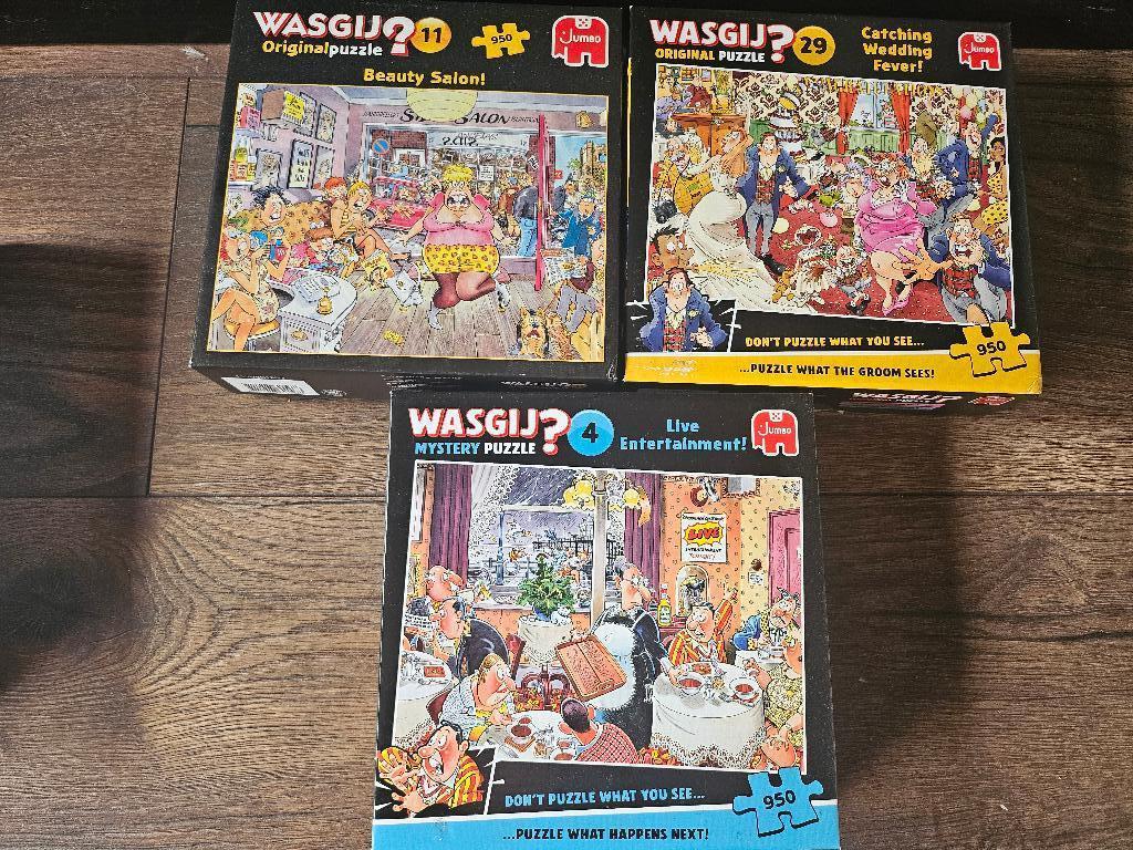 Wasgij Puzzels, Hobby en Vrije tijd, Denksport en Puzzels, Verzenden, 500 t/m 1500 stukjes, Zo goed als nieuw, Legpuzzel