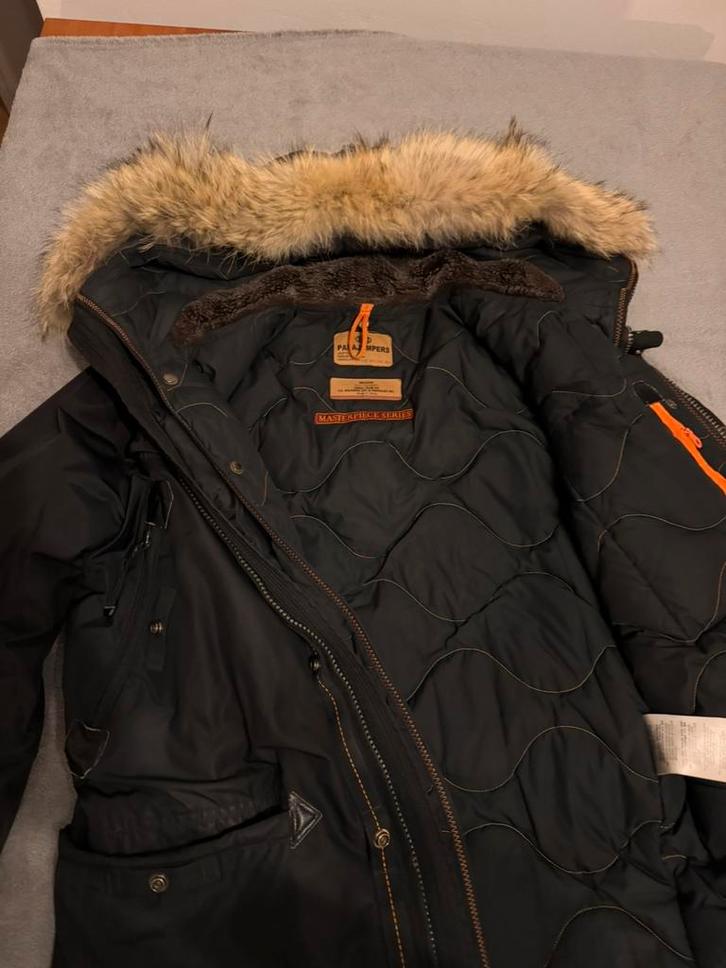 Parajumpers Heren Right hand jacket man Donkergroen Maat M, Kleding | Heren, Jassen | Winter, Zo goed als nieuw, Zwart, Ophalen of Verzenden
