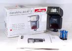 Metz Mecablitz 44 AF-3 P digitale flitser voor Pentax, Kantelbaar, Onbekend, Ophalen of Verzenden, Zo goed als nieuw