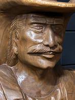 Cowboy hout massief houten cowboy beeld mancave Texas, Ophalen