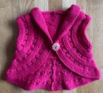 Zelf gebreide bolero vestje maat 80 NIEUW!, Ophalen of Verzenden, Zo goed als nieuw