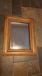 Spiegel met houtenlijst, Huis en Inrichting, Woonaccessoires | Lijsten, Ophalen, Zo goed als nieuw, Hout