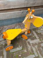Houten Loopfiets Giraffe, Ophalen, Gebruikt, Rij- of Hobbelspeelgoed