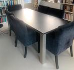 Granieten tafel, Huis en Inrichting, Tafels | Eettafels, 200 cm of meer, 50 tot 100 cm, Overige materialen, Gebruikt