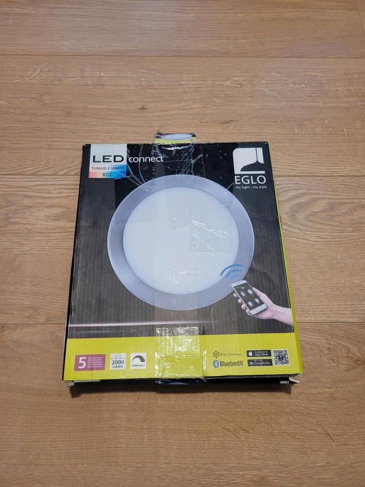 EGLO LED Connect Plafondlamp - Nieuw in doos, Huis en Inrichting, Lampen | Plafondlampen, Nieuw, Kunststof, Metaal, Ophalen