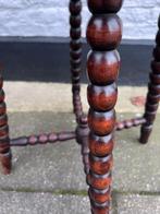 plantentafel antiek eiken bobbin kralen, Ophalen of Verzenden