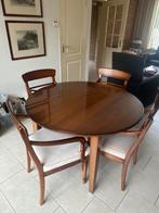 Eetkamer set kersenhout, Ophalen, Gebruikt, 4 tot 6 stoelen
