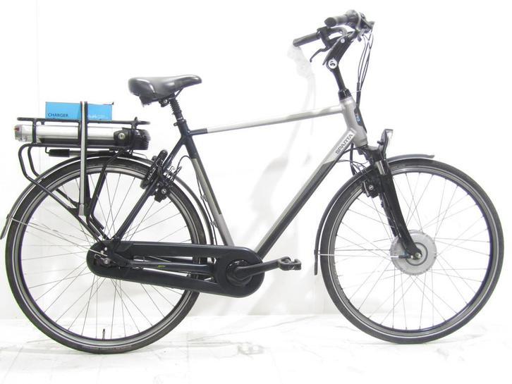 Sparta F8e grijs heren 57cm 28inch, Fietsen en Brommers, Elektrische fietsen, Gebruikt, Sparta, 55 tot 59 cm