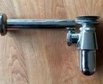 Nieuwe RVS Plugbekersifon - Wastafel/Fontein, Ophalen of Verzenden, Nieuw, Rvs, Wastafel