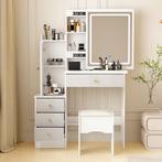 Makeuptafel-135x89x40cm, Ophalen, Nieuw, 50 tot 100 cm, Minder dan 100 cm