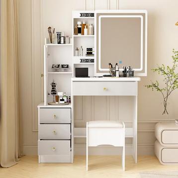 Makeuptafel-135x89x40cm beschikbaar voor biedingen