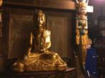 Boeddha Thia, hout, tempelwachter, Ophalen of Verzenden