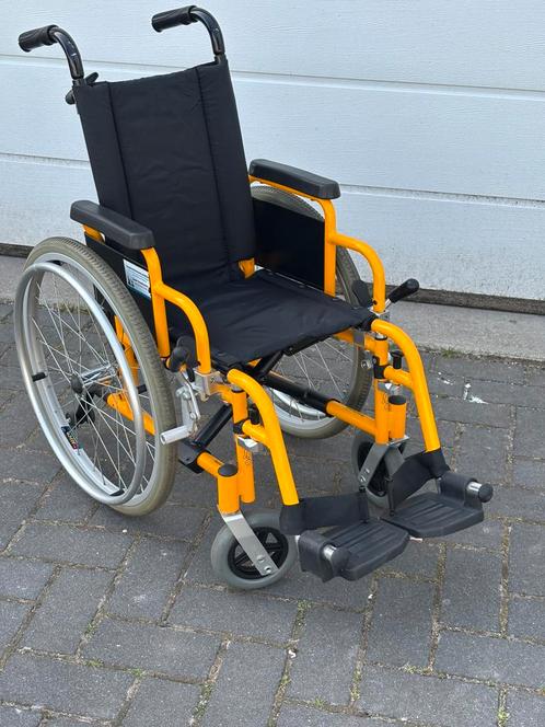 Als nieuw Kinderrolstoel Exel G3 met een nieuwprijs €850, Diversen, Rolstoelen, Zo goed als nieuw, Handbewogen rolstoel, Inklapbaar