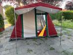 Zo goed als nieuwe katoenen bungalowtent Obelink 4 personen, Caravans en Kamperen, Tenten, Ophalen, Zo goed als nieuw, Tot en met 4
