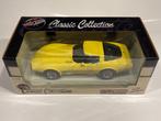 UT Models Corvette 1978 - geel - 1:18, Zo goed als nieuw, Verzenden
