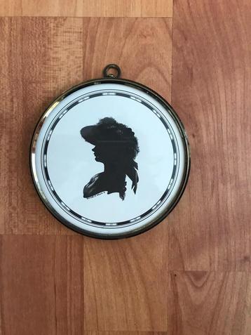 Schilderij silhouete Marcelle S Shears beschikbaar voor biedingen