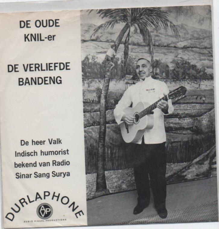 De heer Valk- De Verliefde Bandeng, Cd's en Dvd's, Vinyl | Nederlandstalig, Gebruikt, Levenslied of Smartlap, Overige formaten