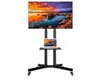 Tv standaard op wielen, Audio, Tv en Foto, Televisiebeugels, Ophalen, Zo goed als nieuw