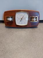 vintage retro  barometer  weerstation, Ophalen of Verzenden, Gebruikt, Weerstation