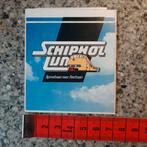 Vintage sticker NS trein strip Schiphol lijn Spoorbaan, Ophalen of Verzenden, Zo goed als nieuw, Overige typen