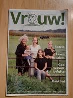 NIEUW Tijdschrift VROUW! 2019 tm 2023 Met diverse Bijbel-, Boeken, Ophalen of Verzenden, Nieuw