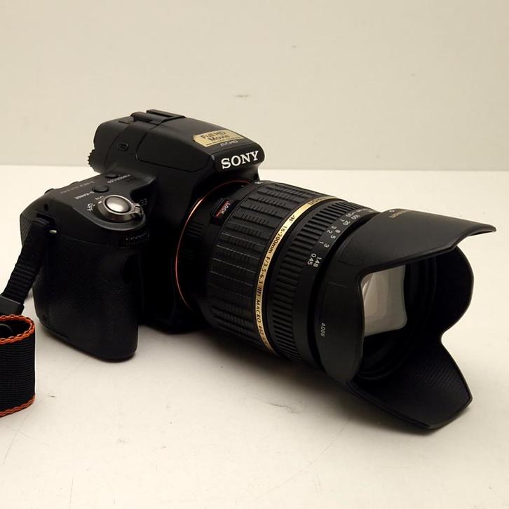 Sony SLT A33 + Tamron 18-200mm lens – Complete set, Audio, Tv en Foto, Fotocamera's Digitaal, Zo goed als nieuw
