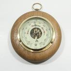 OPRUIMING - Antieke barometer met facetgeslepen glas - Huger, Antiek en Kunst, Ophalen of Verzenden