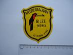 sticker oud Gilze motel Vandervalk hotel van der valk retro, Verzamelen, Stickers, Overige typen, Zo goed als nieuw, Verzenden