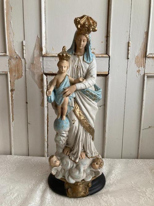 Brocante  Mariabeeld - H. Maria, Antiek en Kunst, Curiosa en Brocante, Ophalen of Verzenden