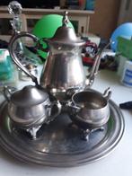 vintage koffieservies merk oneida du maurier verzilverd, Ophalen, Gebruikt, Overige stijlen