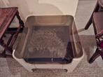 Vintage Salontafel met Tegels, Ophalen, Minder dan 55 cm, Gebruikt, Overige materialen