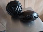 2 Vintage Leren Ballen, Ophalen of Verzenden