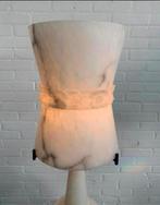 Marmeren Travertine Tafellamp Jaren 60, Ophalen of Verzenden, Minder dan 50 cm