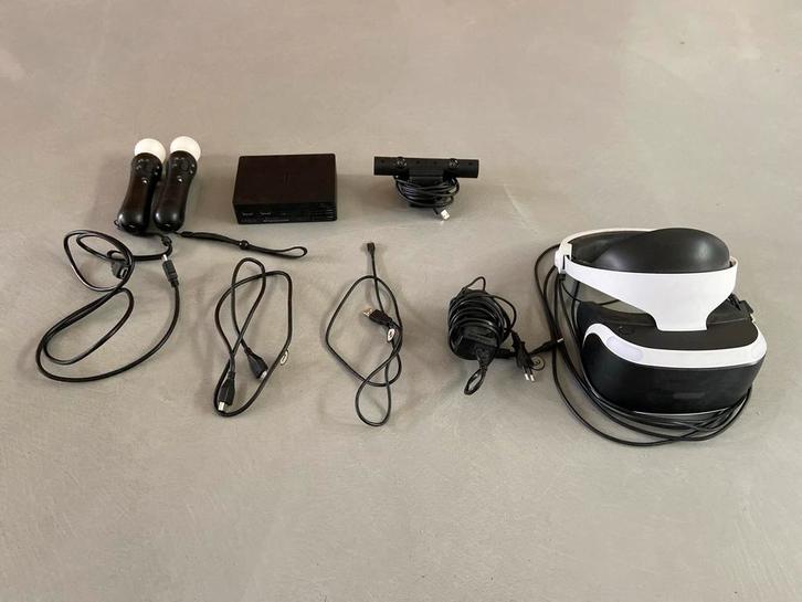 PlayStation 4 VR set met accessoires, Spelcomputers en Games, Virtual Reality, Gebruikt, Sony PlayStation, VR-bril, Ophalen