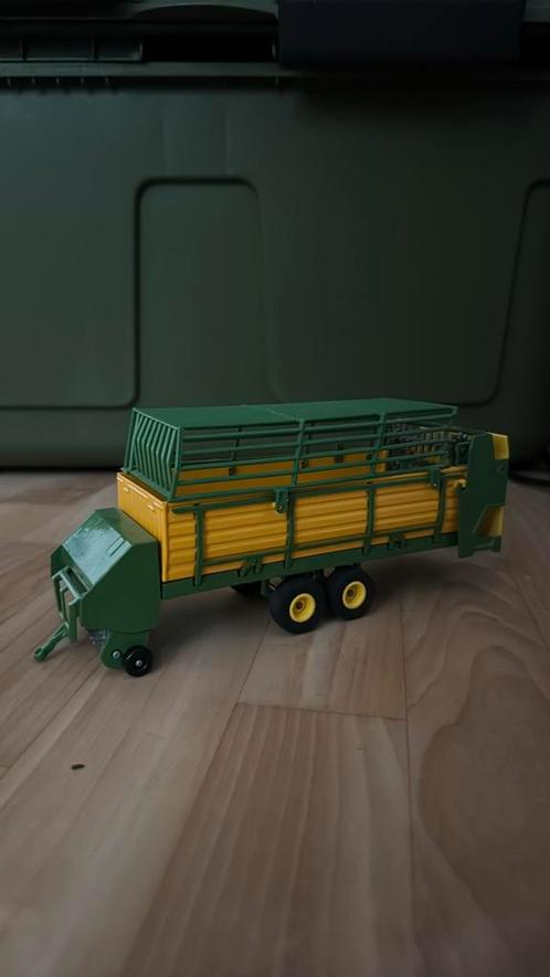SIKU 3454 Deutz-Fahr Ladewagen – geel (zonder doos), Hobby en Vrije tijd, Modelauto's | 1:32, Nieuw, Tractor of Landbouw, SIKU