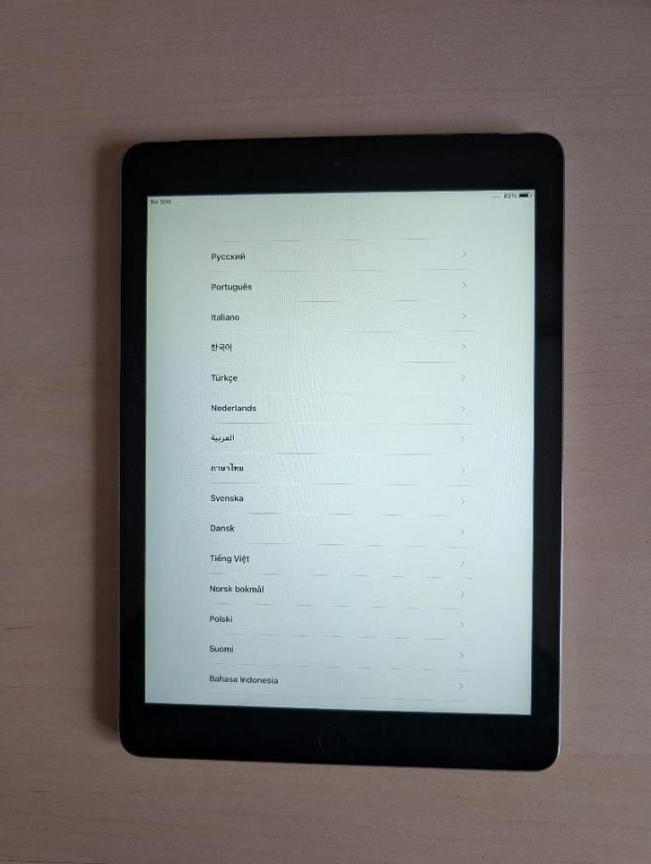 Apple IPAD Air 32 GB Wi-Fi en 4G LTE 9,7 inch, Computers en Software, Apple iPads, Zo goed als nieuw, Apple iPad Air, Wi-Fi en Mobiel internet