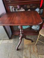 Klassiek Antieke Strak Engelse Tilt Top Tafel, Antiek en Kunst, Ophalen