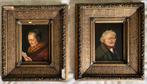 2 Portretten A. Riedl, 19e eeuw, Oostenrijk, Antiek en Kunst, Ophalen